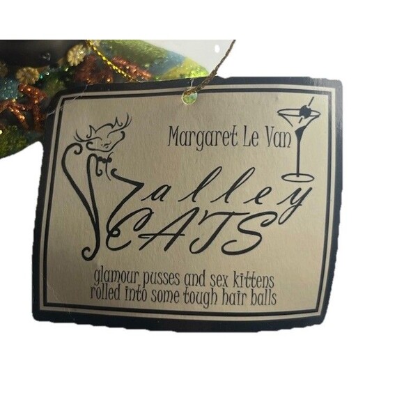 Alley Cats Lushes Margaret Le Van Figurine with Tag Rare Retired 3” Ornament - Picture 12 of 13